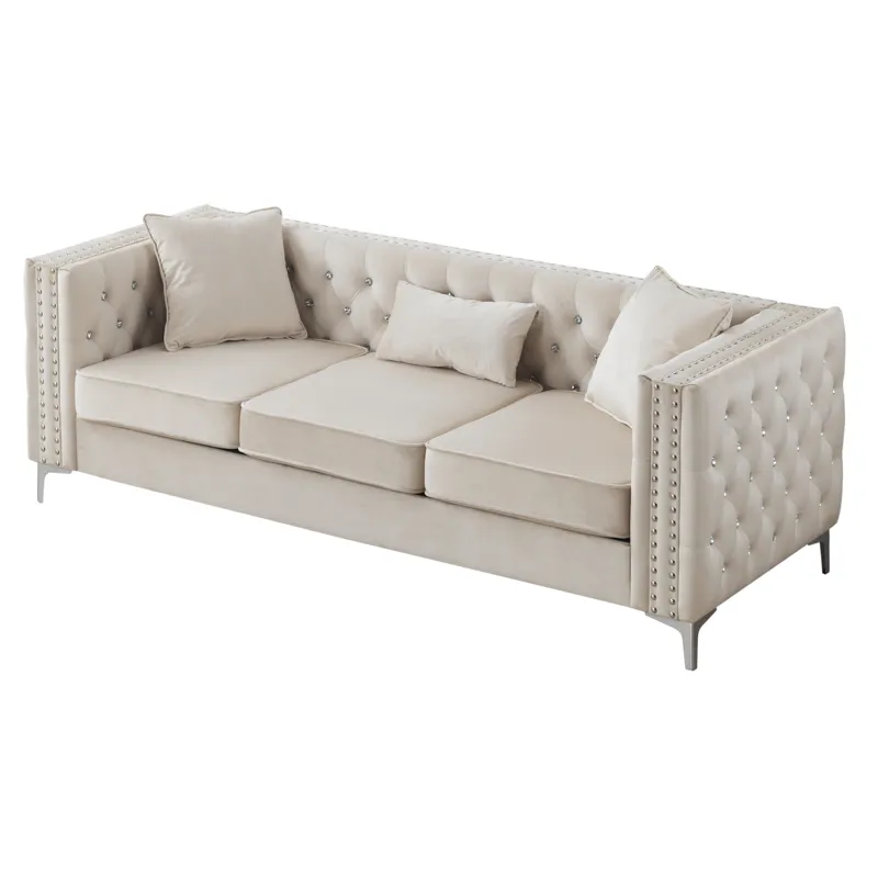 Paige - G827A-S Sofa - Ivory