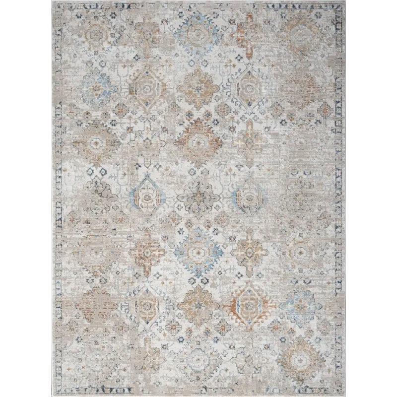 Noble - GC_GEN7006 Ivory 2\' x 3\' Area Rug