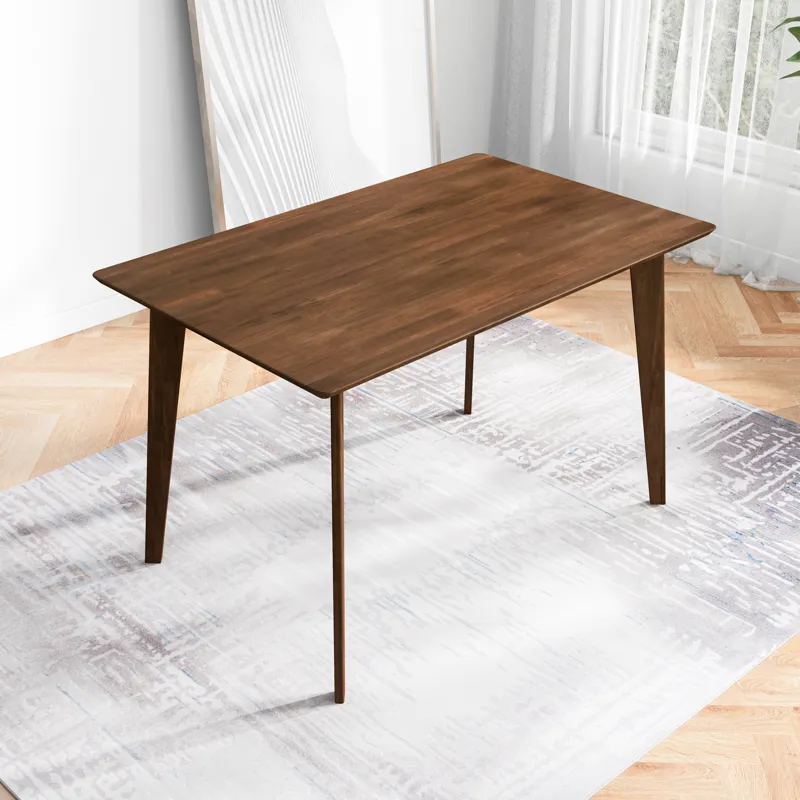 Carlos - Solid Wood Dining Table - Brown