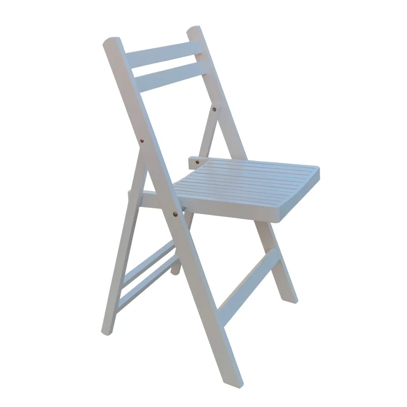 Folding Special Event Chairs, Foldable Style (Set of 4) - White