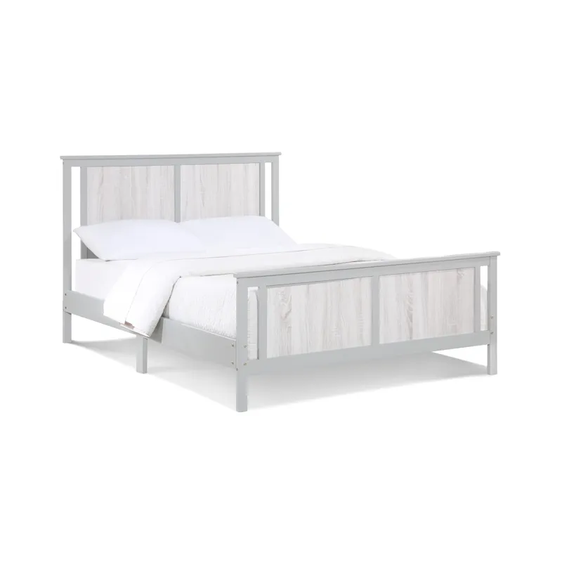 Connelly - Reversible Panel Full Bed - Gray/Rockport Gray