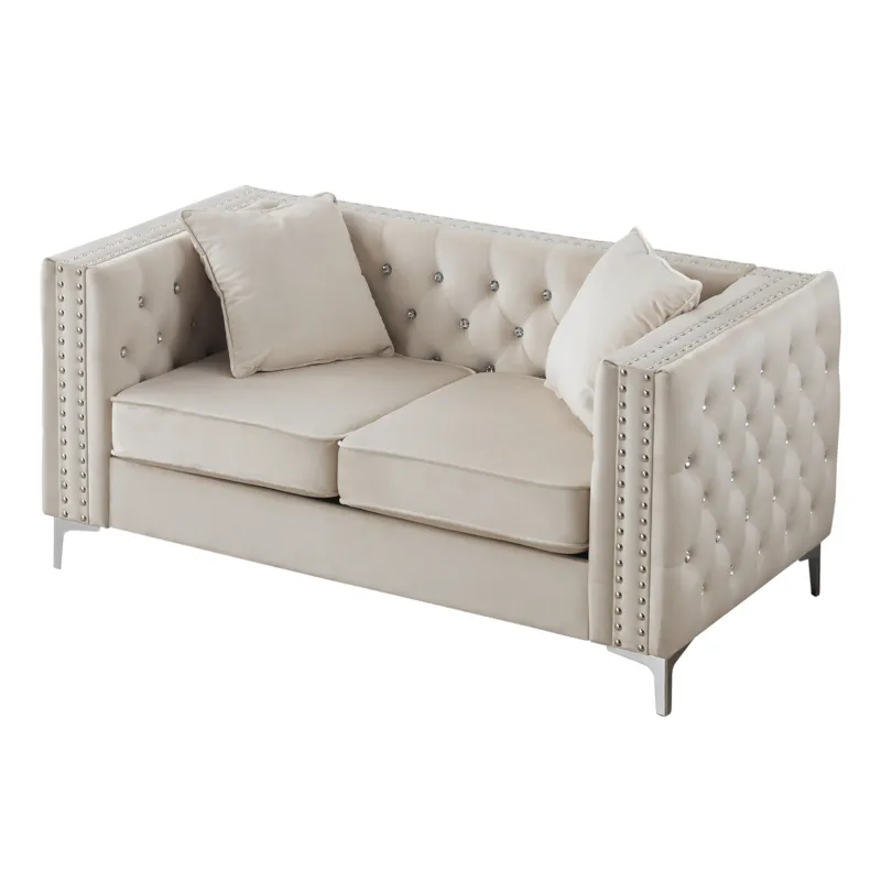 Paige - G827A-L Loveseat - Ivory