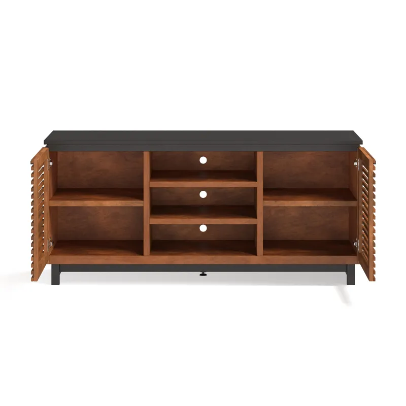 Graceland - 63" TV Stand - Bourbon / Black