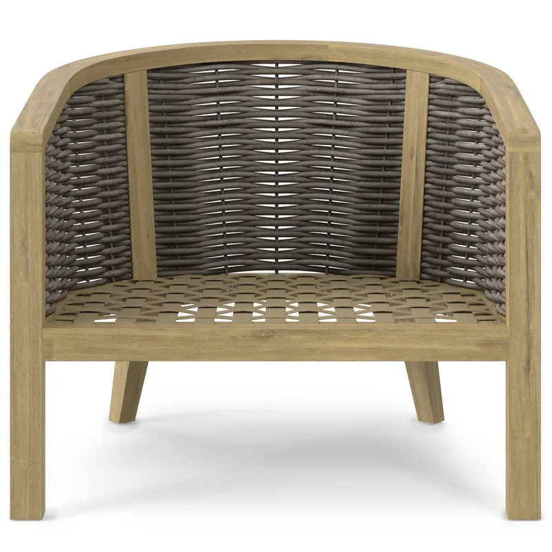 Parkside - Outdoor Conversation Chair (Set of 2) - Natural