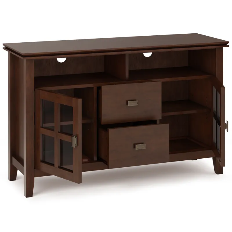 Artisan - TV Media Stand - Russet Brown