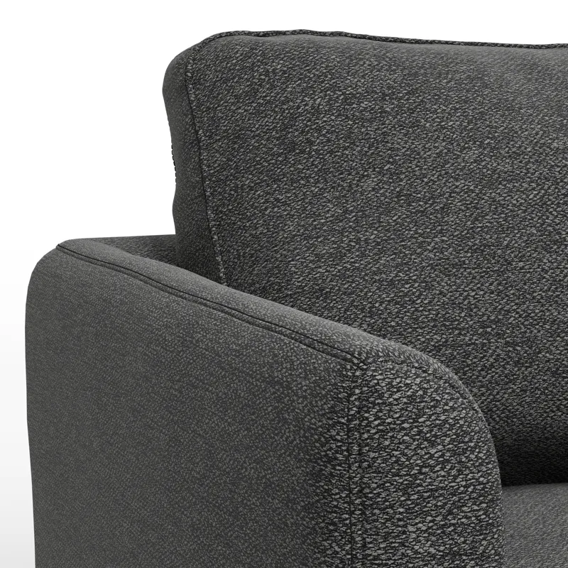 Livingston - 76\" Sofa - Charcoal Grey