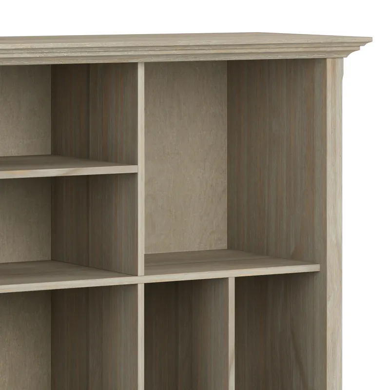 Amherst - Multi Cube Bookcase and Storage Unit - Distressed Grey