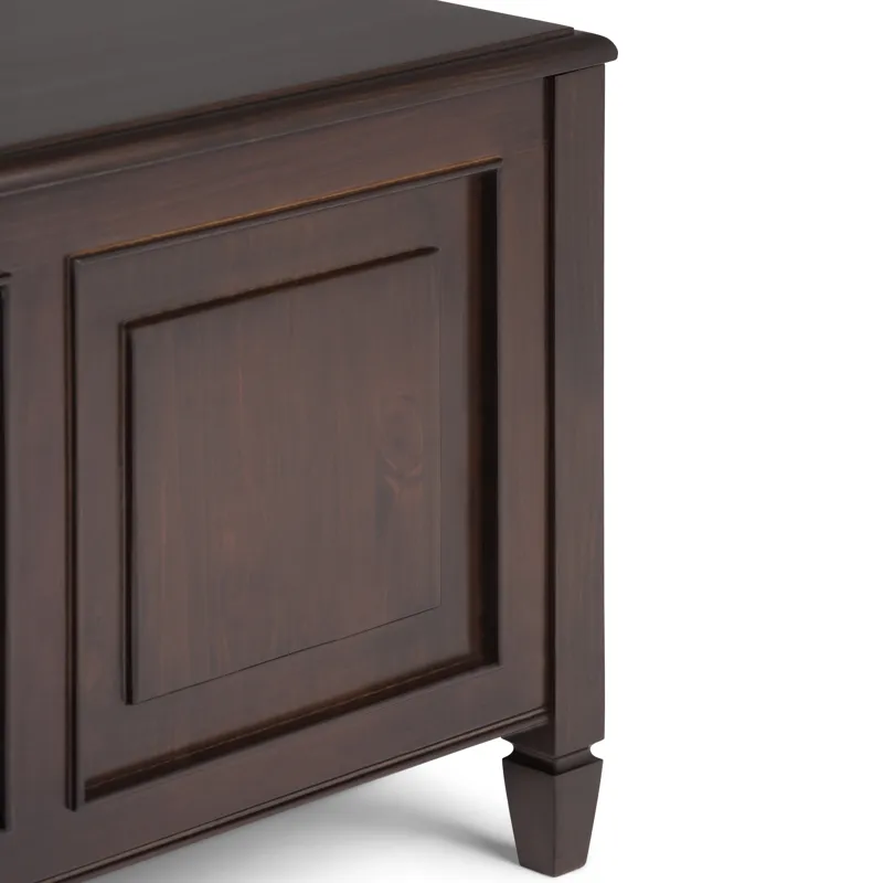 Connaught - Storage Bench Trunk - Dark Chestnut Brown