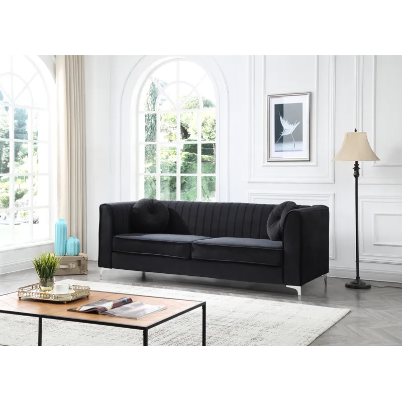 Delray - G793A-S Sofa (2 Boxes) - Black