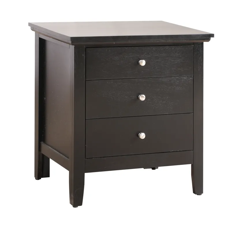 Hammond - G5450-N 3 Drawer Nightstand - Black