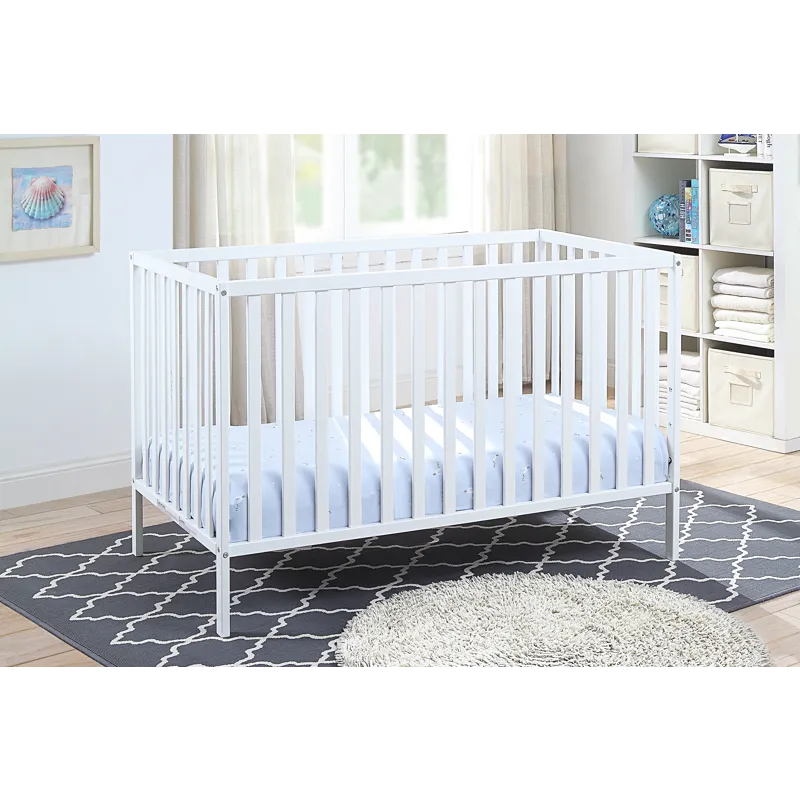 Palmer - 3-in-1 Convertible Island Crib - White