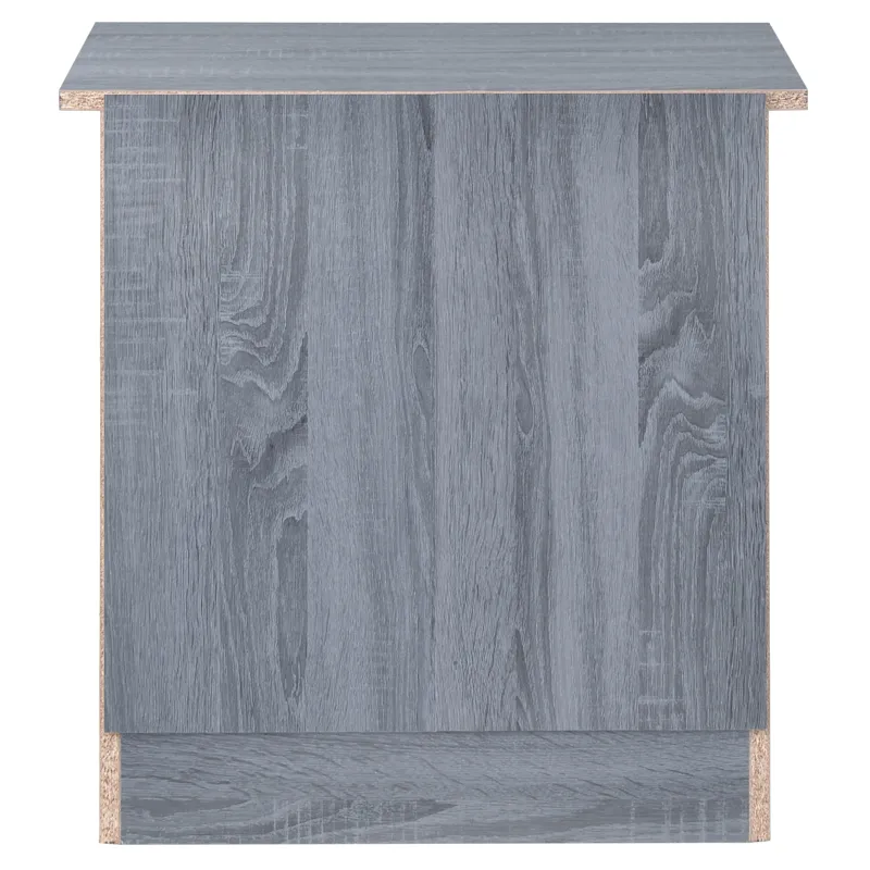Hudson - G026-N RTA Nightstand - Gray