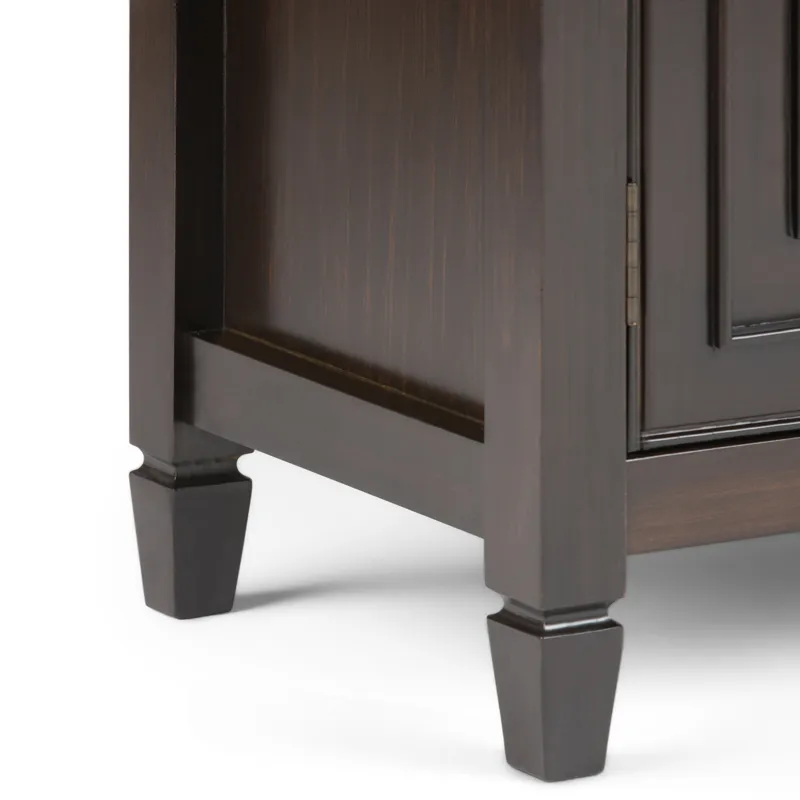 Connaught - Entryway Storage Cabinet - Dark Chestnut Brown