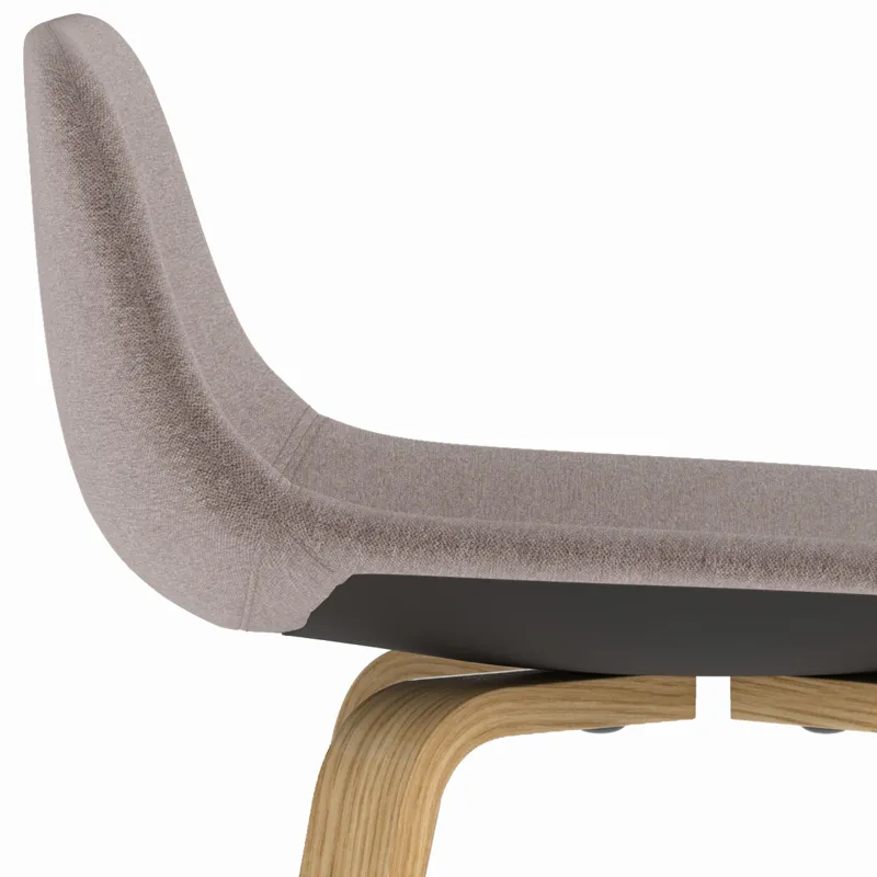 Randolph - Bentwood Counter Height Stool (Set of 2) - Mocha / Light Brown