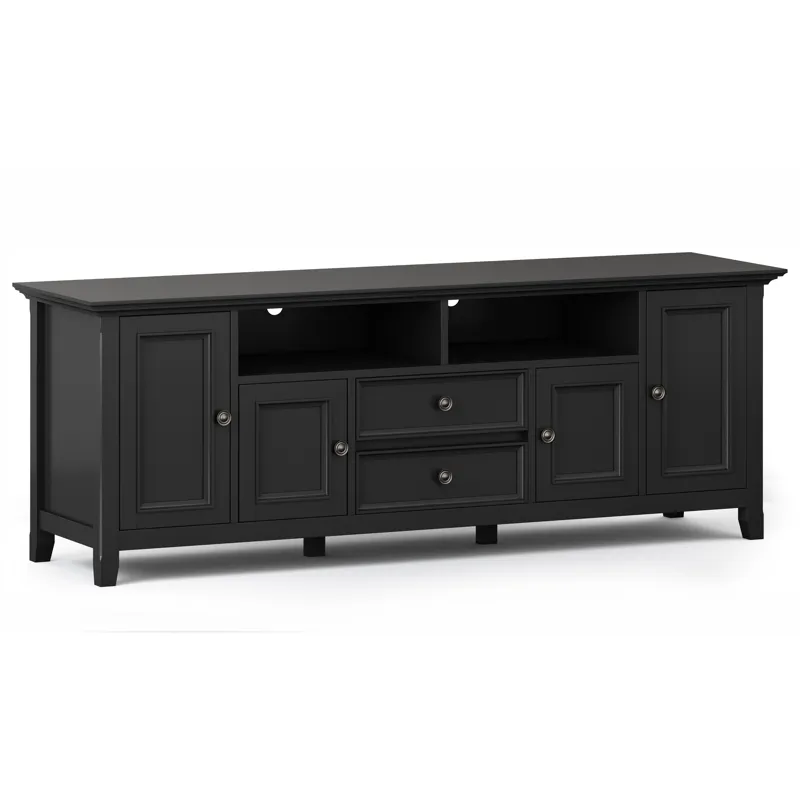 Amherst - 72\" Wide TV Media Stand - Black
