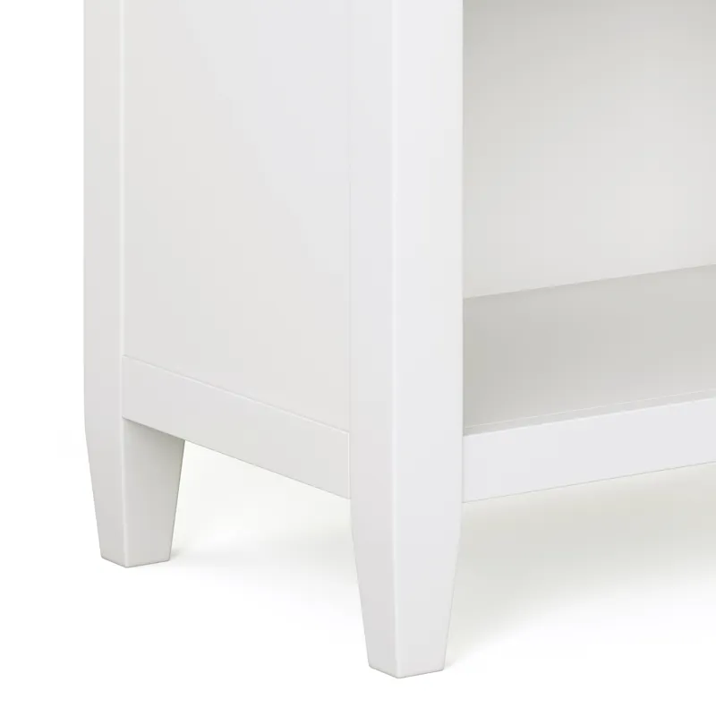 Carlton - Bedside Table - White