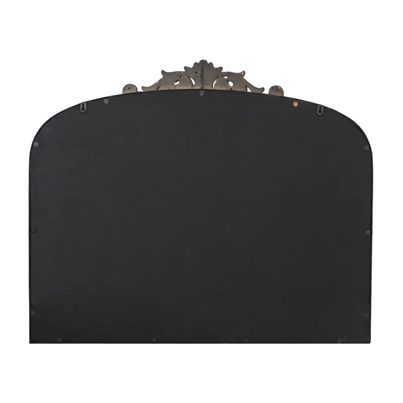 Classic Design Arch Mirror And Baroque Inspired Frame For Living Room Bathrrom Enterway Console - Go