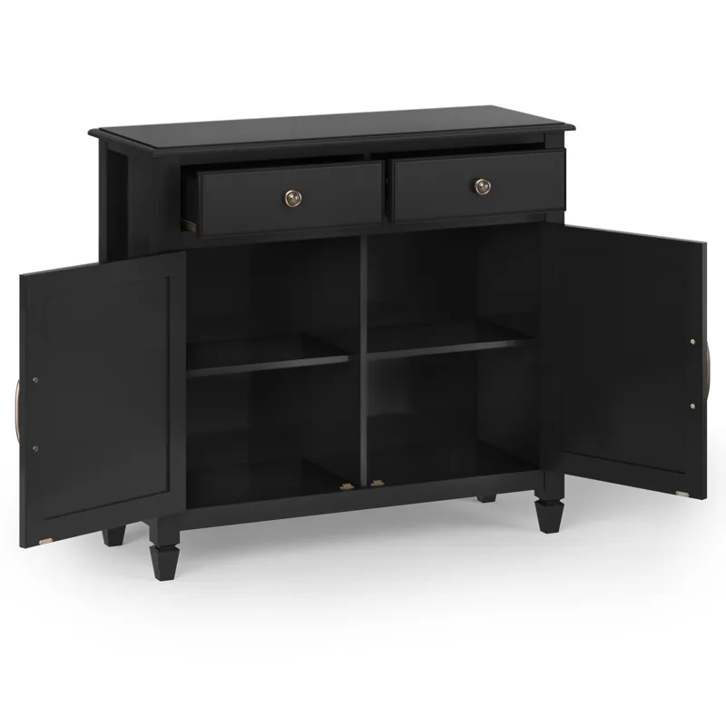 Connaught - Entryway Storage Cabinet - Black