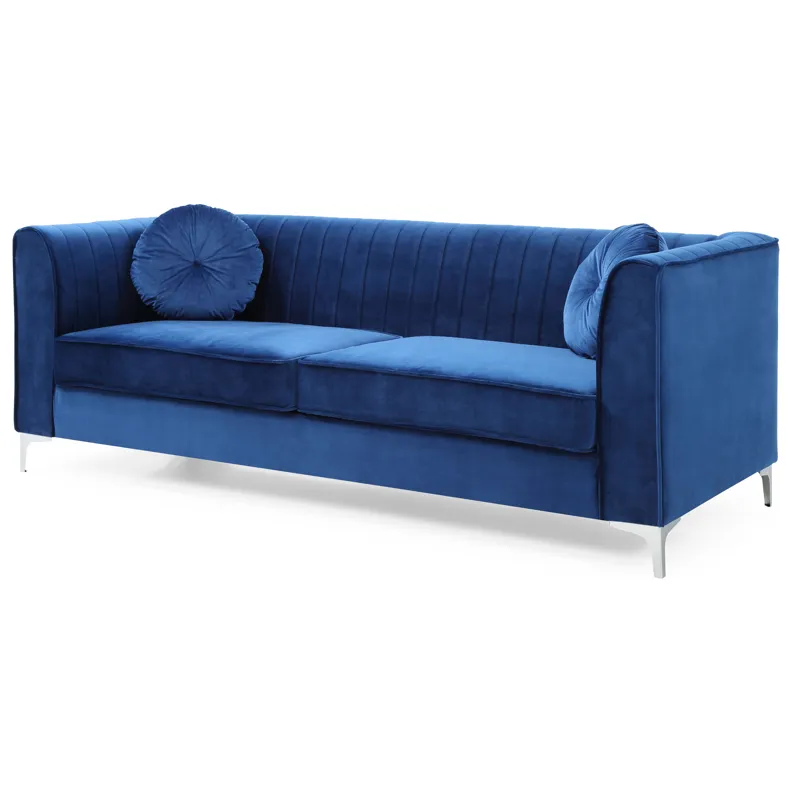 Delray - G791A-S Sofa (2 Boxes) - Navy Blue