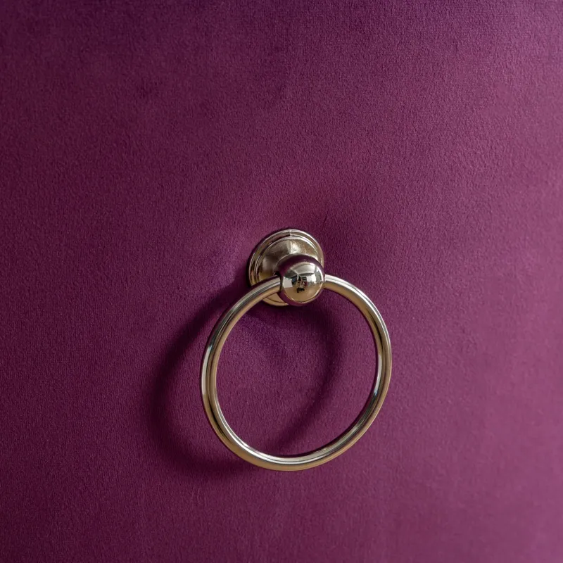 Nikki - Modern, High-End Tufted Solid Wood Contemporary Velvet Upholstered Dining Chair With Chrome 