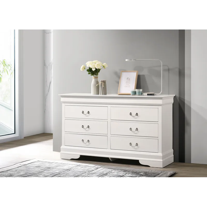 Louis Phillipe - G02190-D Dresser - White