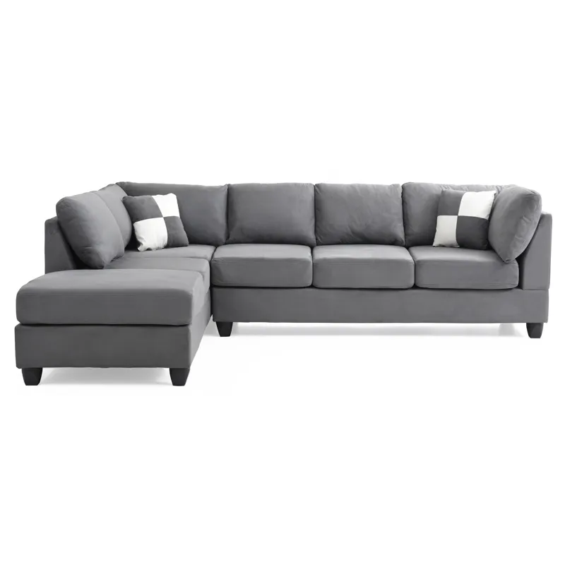 Malone - G633B-SC Sectional (3 Boxes) - Gray