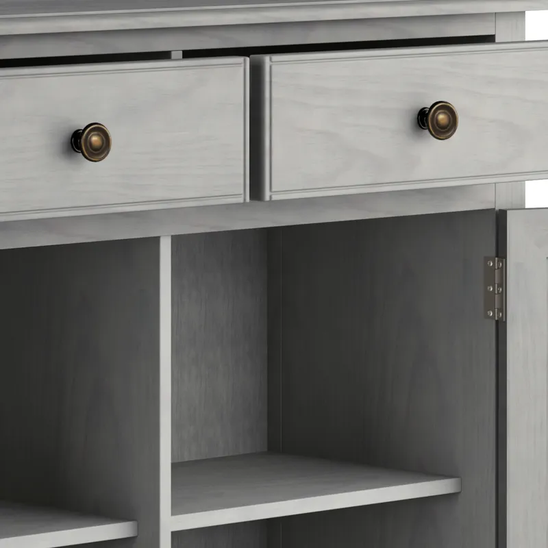Connaught - Entryway Storage Cabinet - Fog Grey
