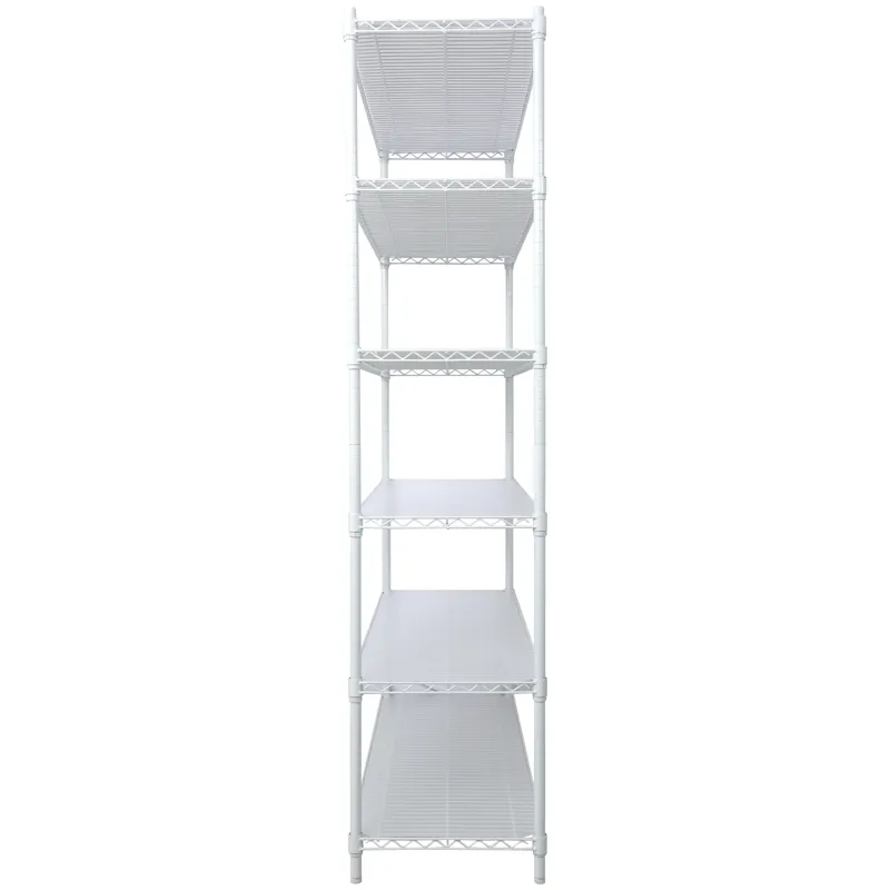 20\" 6 Tier 6000Lbs Capacity Nsf Metal Shelf Wire Shelving Unit, Heavy Duty Adjustable Storage Rack 