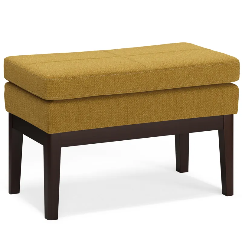 Carlson - Small Ottoman Bench - Marigold