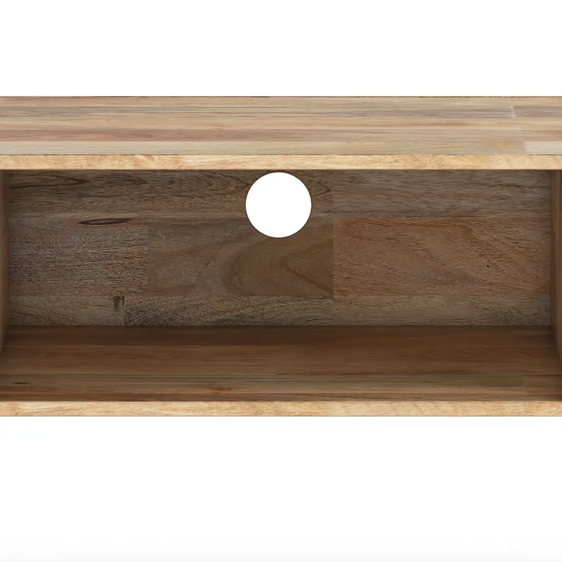 Hunter - 68\" TV Media Stand - Natural