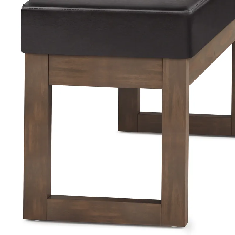 Milltown - Large Ottoman Bench - Tanners Brown