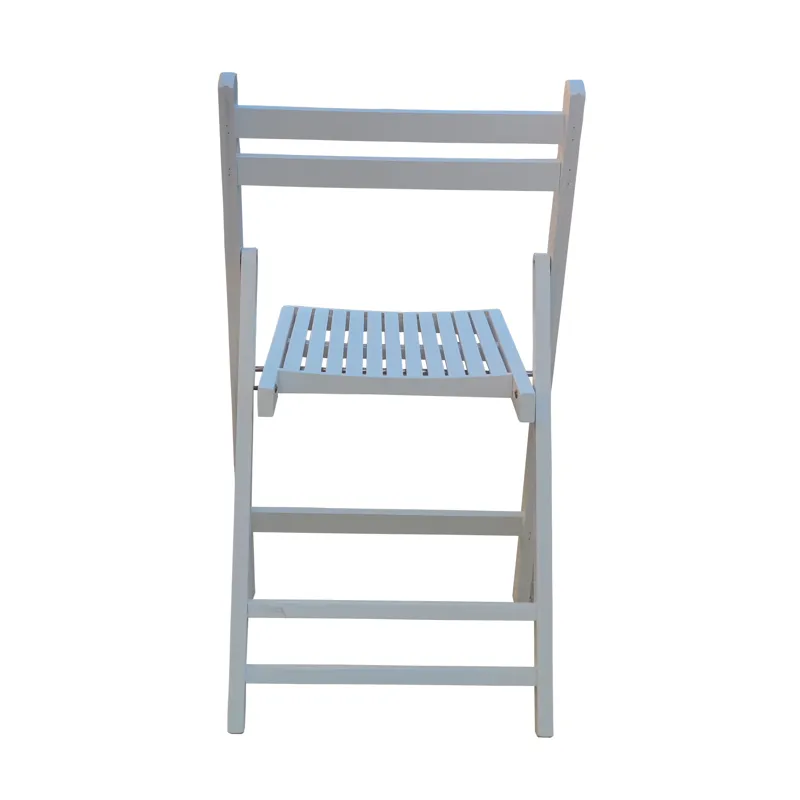 Folding Special Event Chairs, Foldable Style (Set of 4) - White