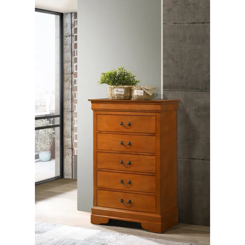 Louis Phillipe - G02160-CH Chest - Oak