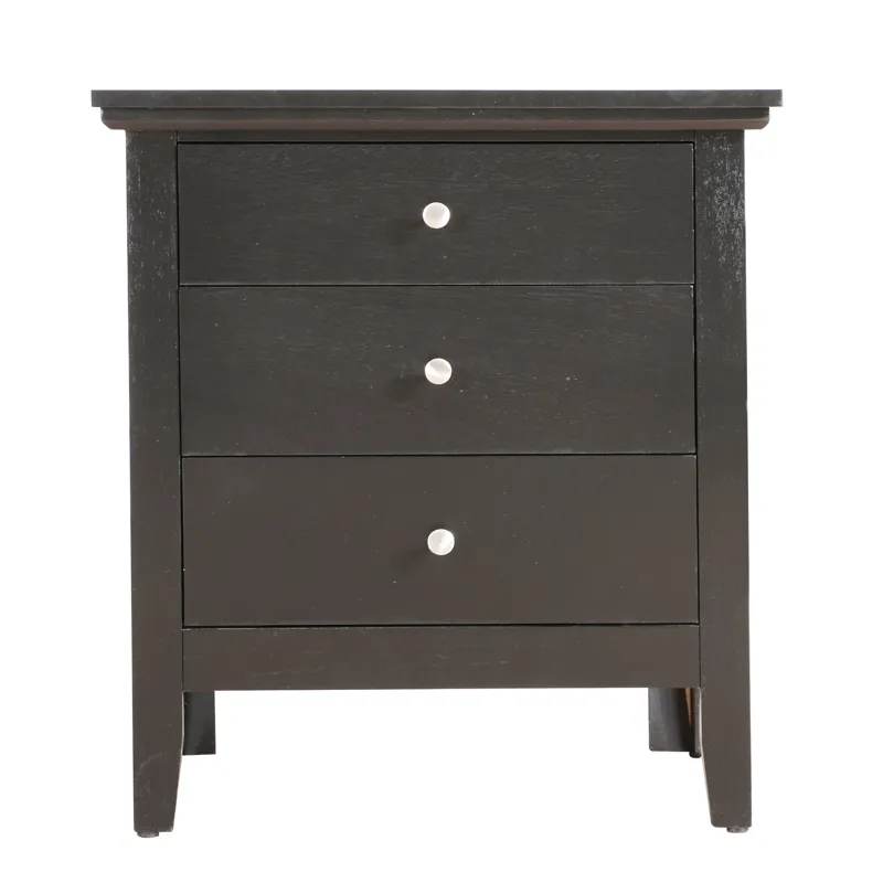 Hammond - G5450-N 3 Drawer Nightstand - Black