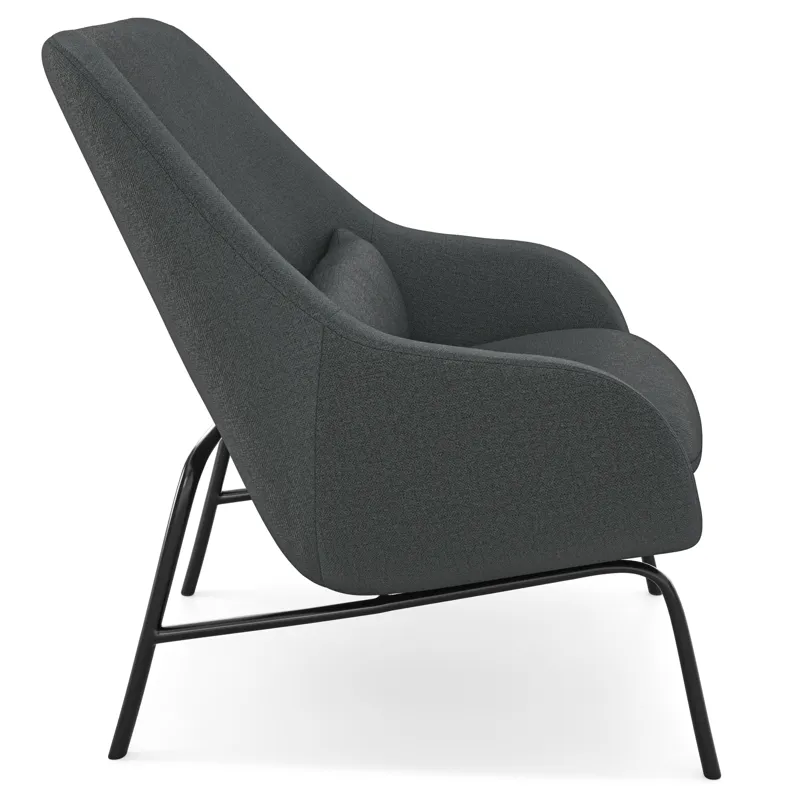 Elmont - Accent Chair - Steel Grey