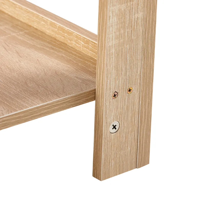 15.75\" Rattan End Table With Drawer, Modern Nightstand, Side Table For Living Room, Bedroom - Natur