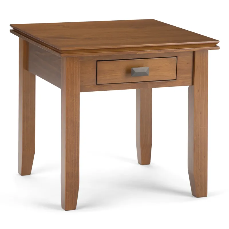 Artisan - End Table - Honey Brown