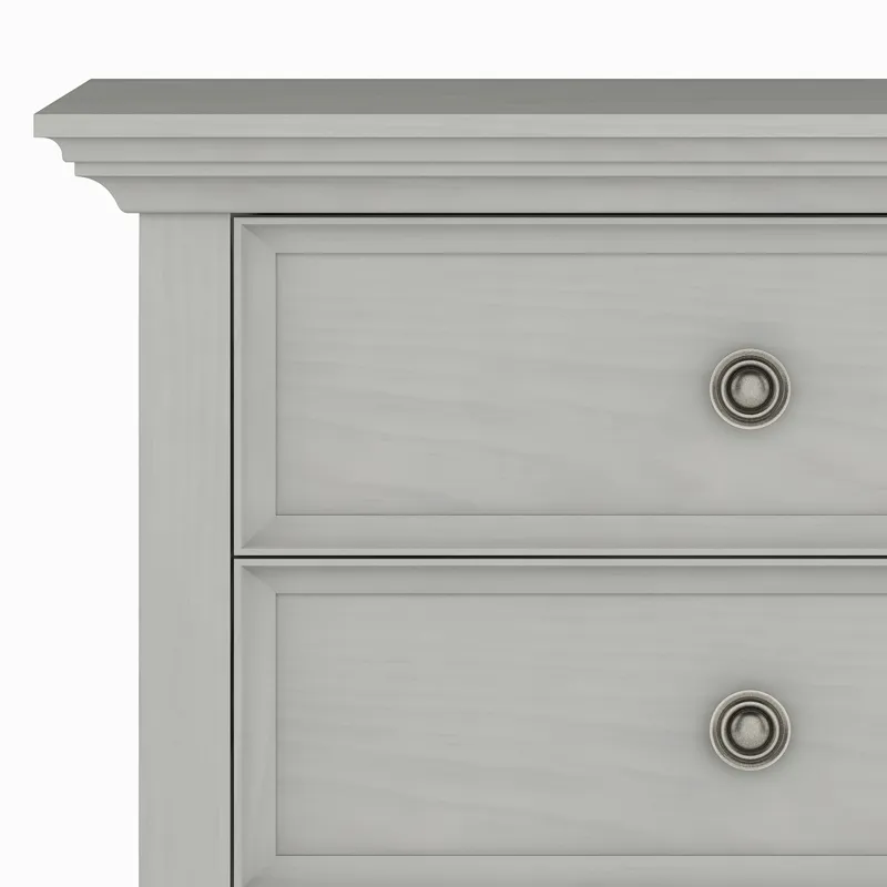 Amherst - Bedside Table - Fog Grey