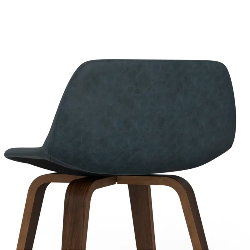 Randolph - Bentwood Counter Height Stool (Set of 2) - Distressed Blue