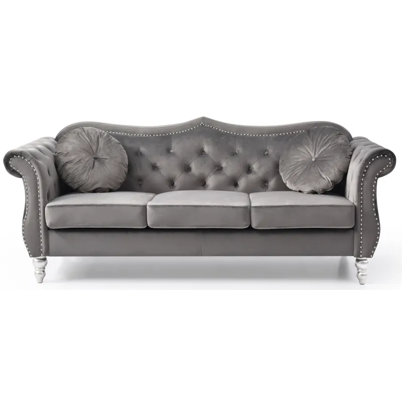 Hollywood - G0660A-S Sofa - Dark Gray