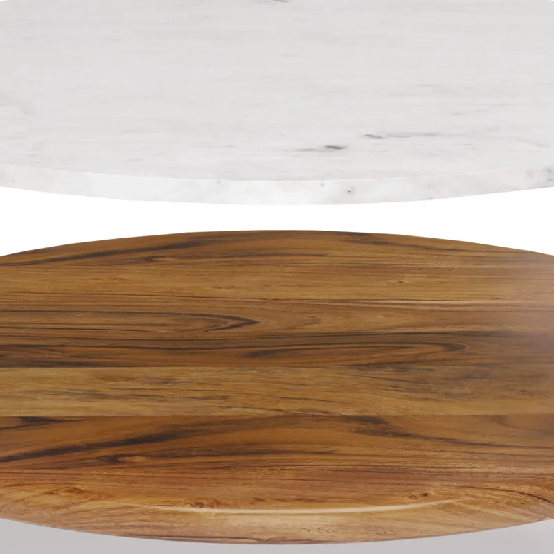 Wagner - Coffee Table - White / Natural