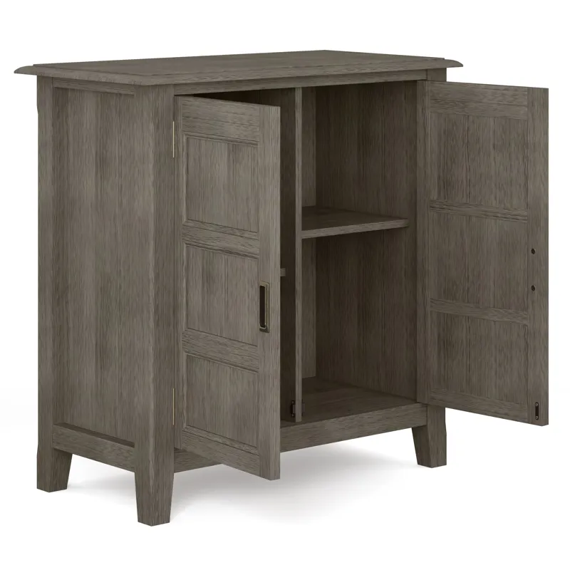 Burlington - Low Storage Cabinet - Farmhouse Grey