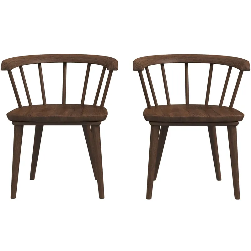 Kingsley - Dining Chair (Set of 2) - Brown