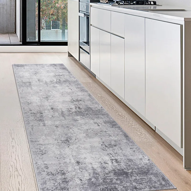 2\' x 8\' Abstract Non-Shedding Living Room Bedroom Dining Home Office Stylish And Stain Resistant A