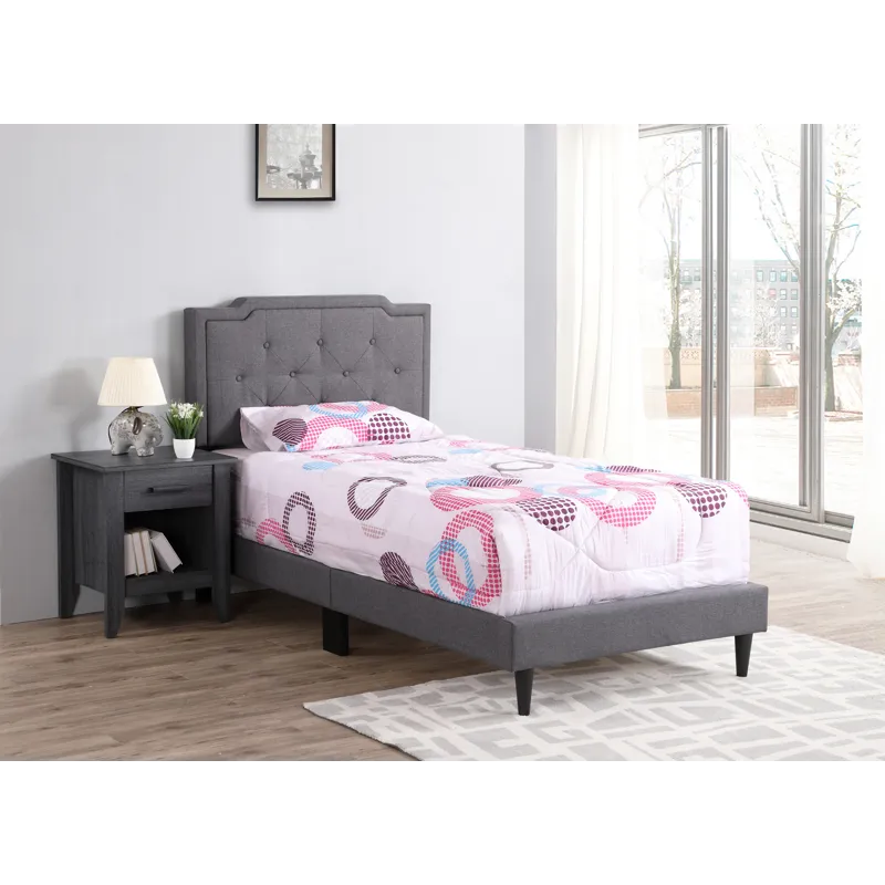 Deb - G1104-TB-UP Twin Bed (All in One Box) - Gray