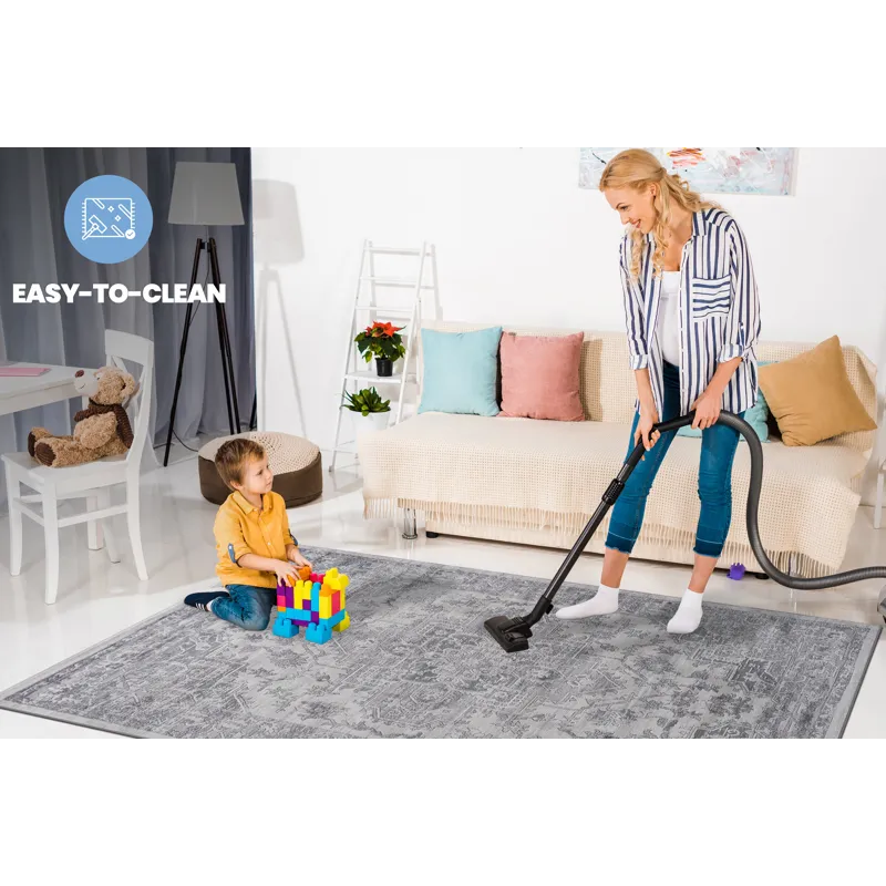 5\' x 7\' Oriental Non-Shedding Living Room Bedroom Dining Home Office Stylish And Stain Resistant A