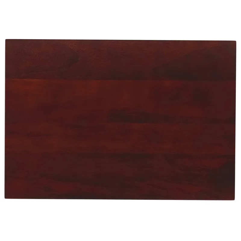 Selma - Metal and Wood Accent Table - Cognac