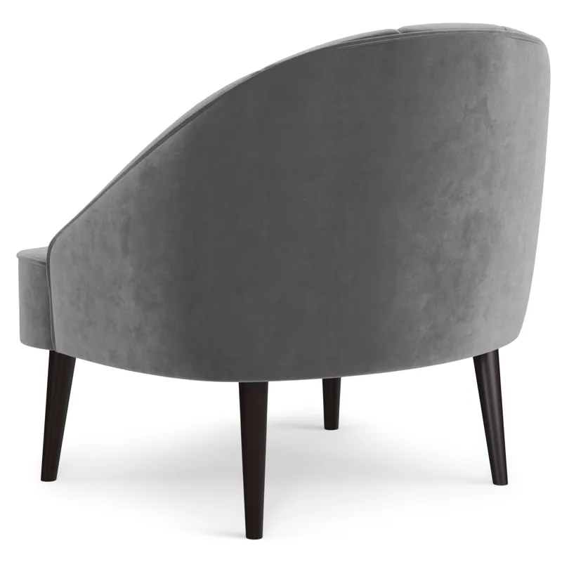 Harrah - Accent Chair - Smoky Grey