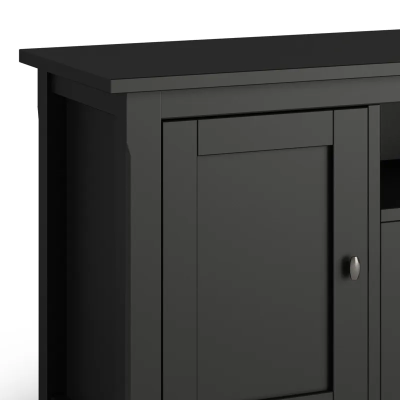 Warm Shaker - 72" TV Media Stand - Black