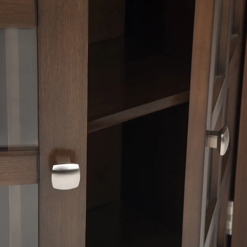 Acadian - Entryway Storage Cabinet - Natural Aged Brown